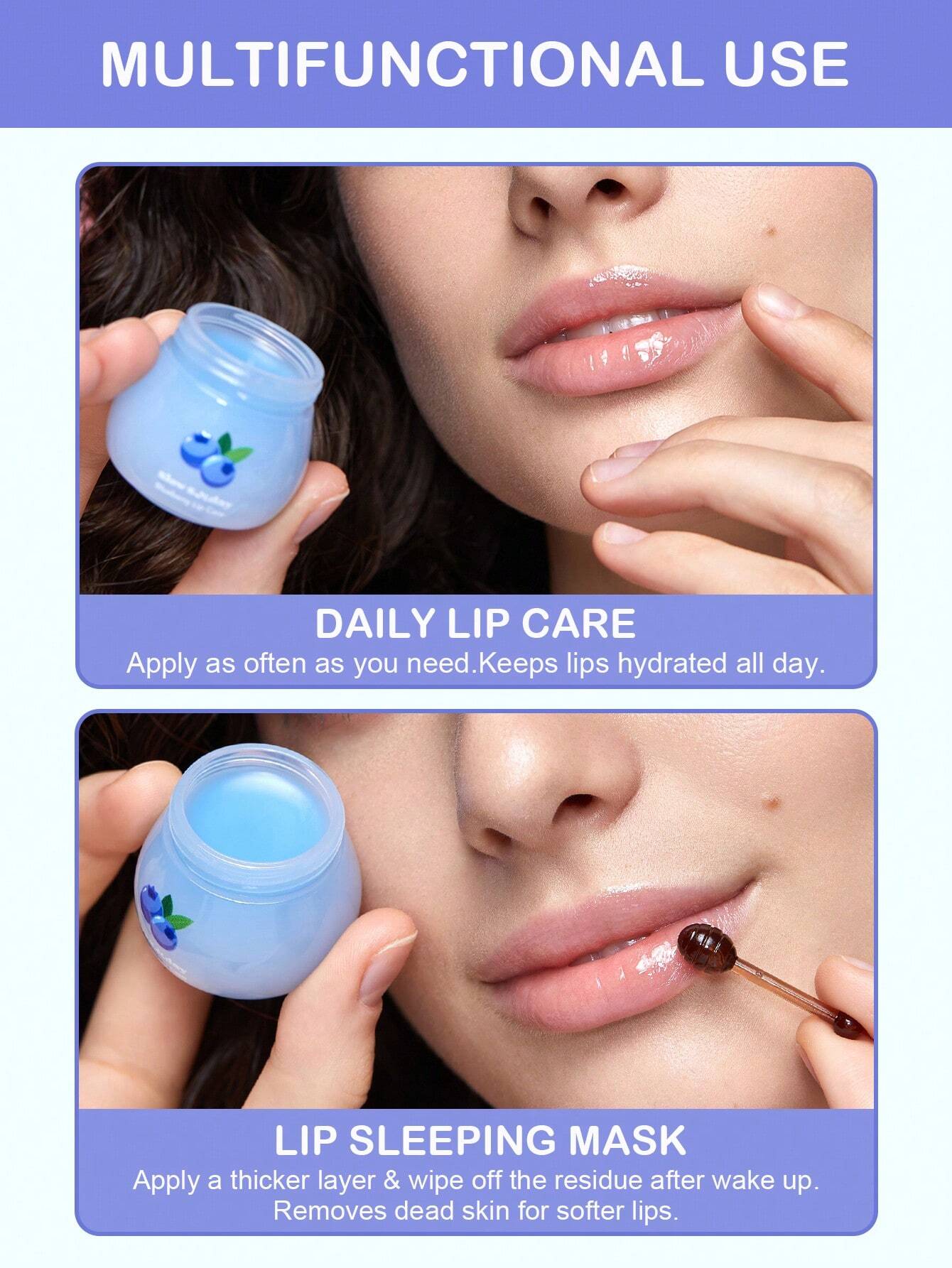 SlowSunday Blueberry Lip Care