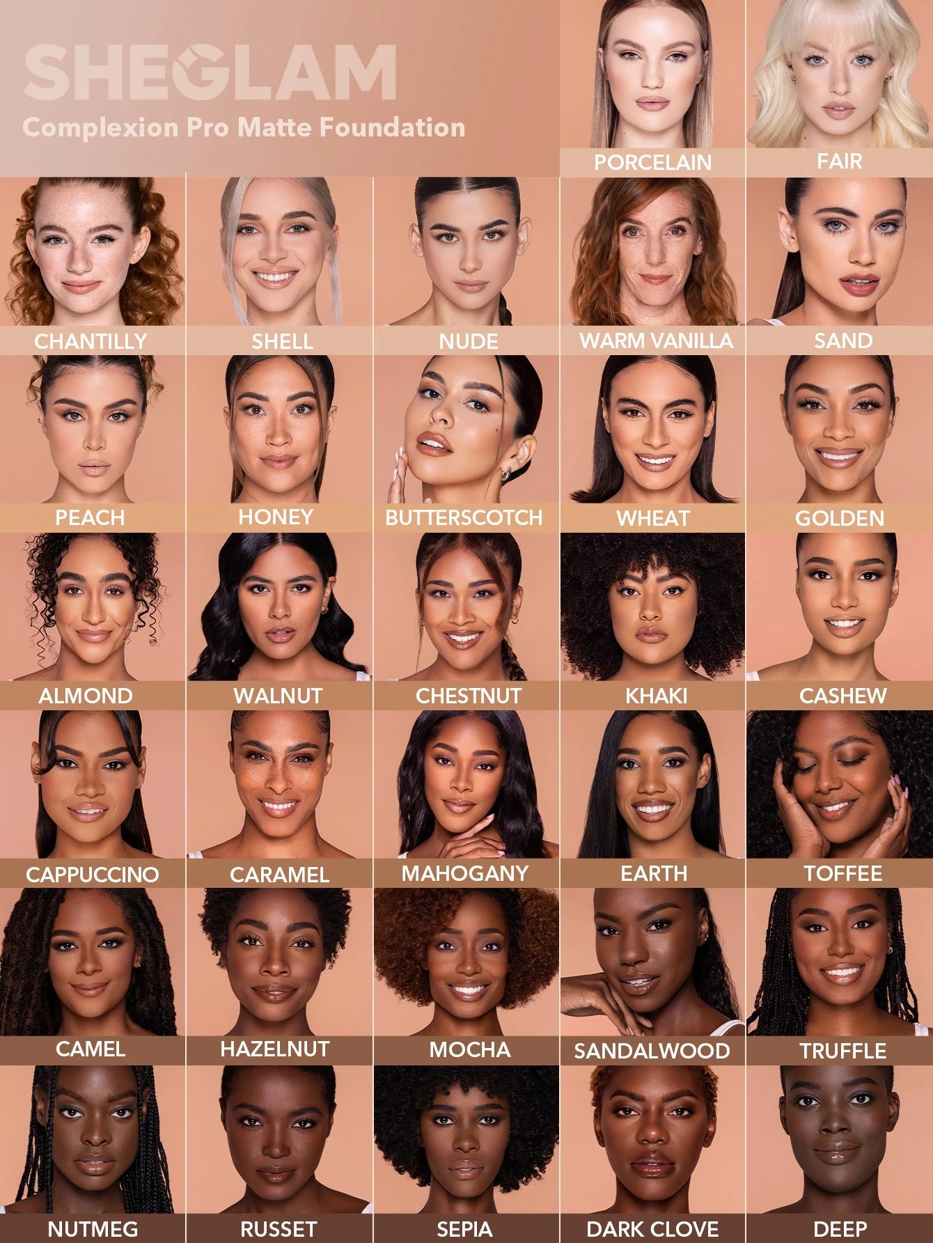 SHEGLAM Complexion Pro Long Lasting Breathable Matte Foundation