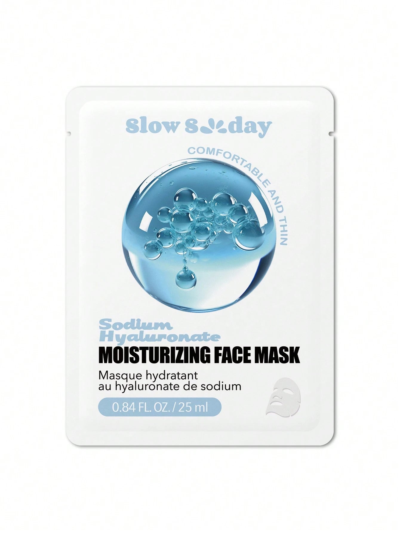 Masque hydratant au sodium hyaluronique SlowSunday