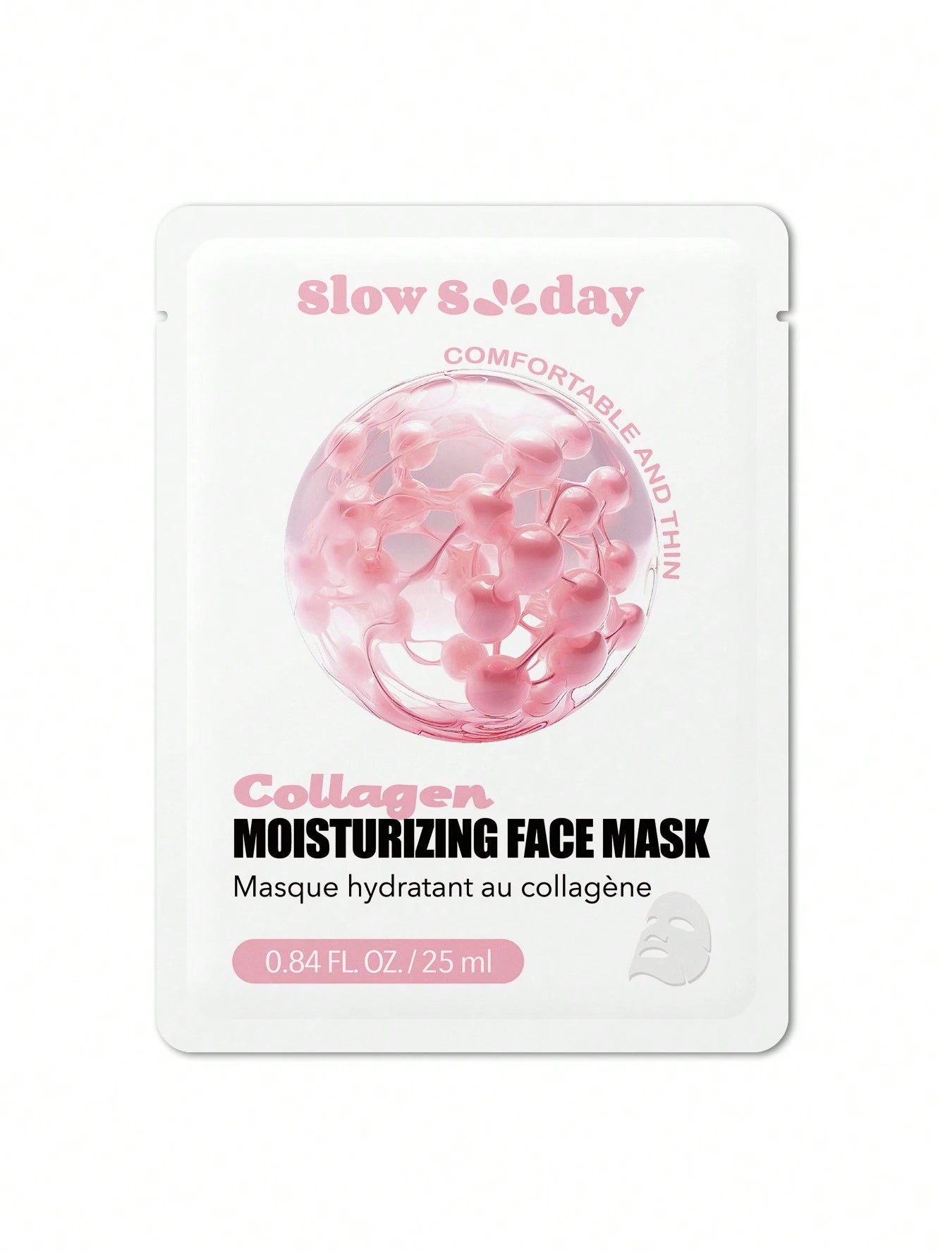 Masque facial hydratant au collagène SlowSunday