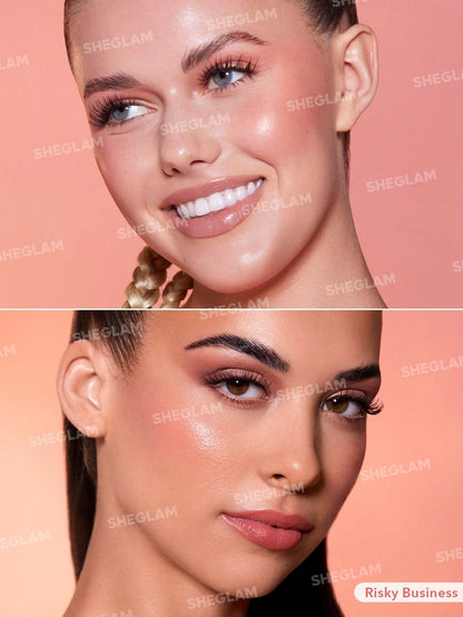 SHEGLAM Color Bloom Dayglow Liquid Blush Shimmer Finish