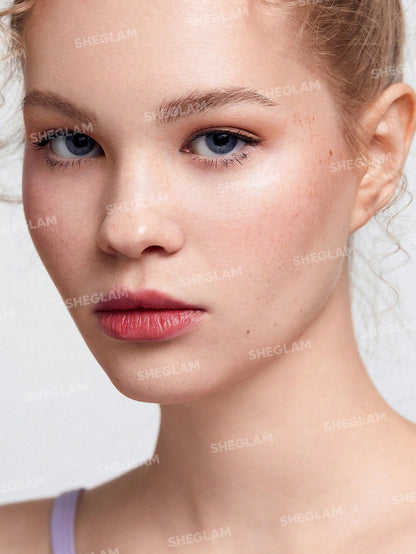 SHEGLAM Skinfinite Foundation Brush Synthetic Flat Top Grooved Deaign Foundation Brush