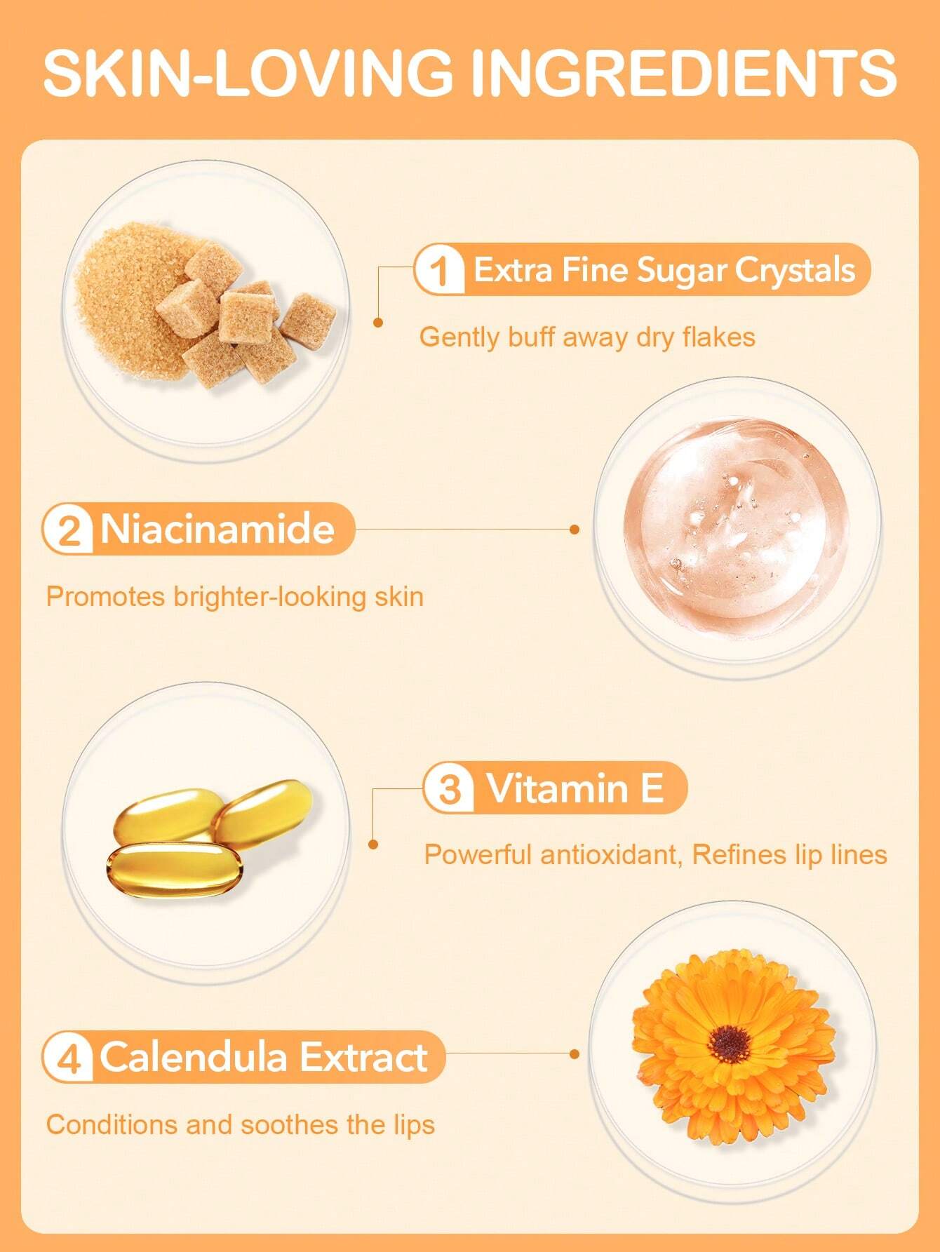 SlowSunday Sweet Orange Lip Scrub