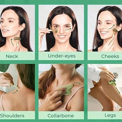 1pc ABS Plastic Facial Beauty Massage Tool Set