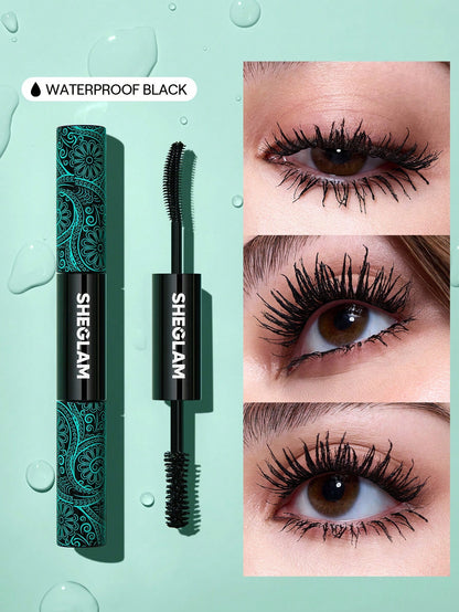 SHEGLAM All-In-One Volume & Length Mascara 2 In 1 Waterproof Volumizing Dual