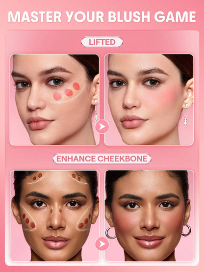 SHEGLAM Color Bloom Dayglow Liquid Blush Shimmer Finish