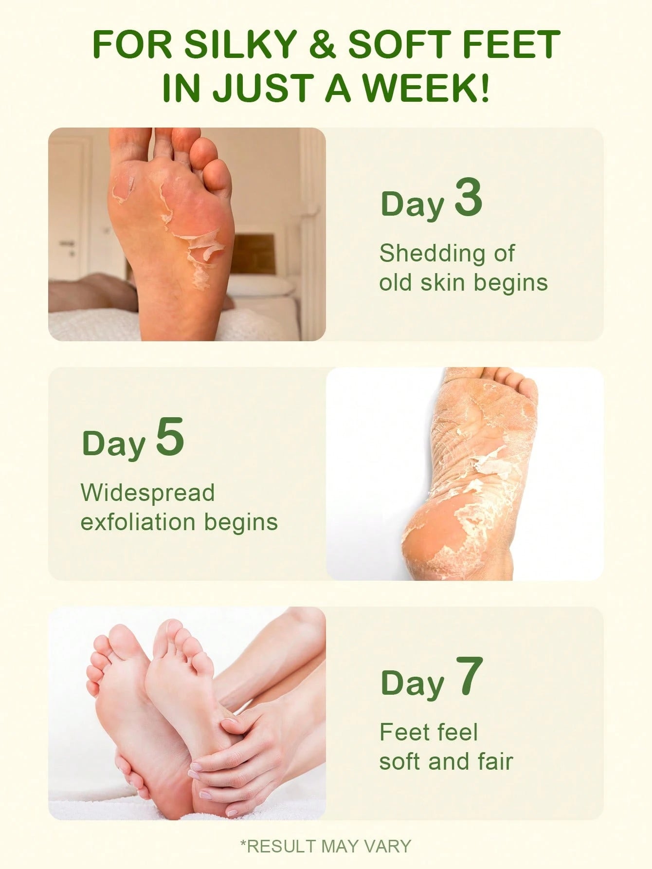 Masque exfoliant pour les pieds à la concombre, pour un dimanche tranquille