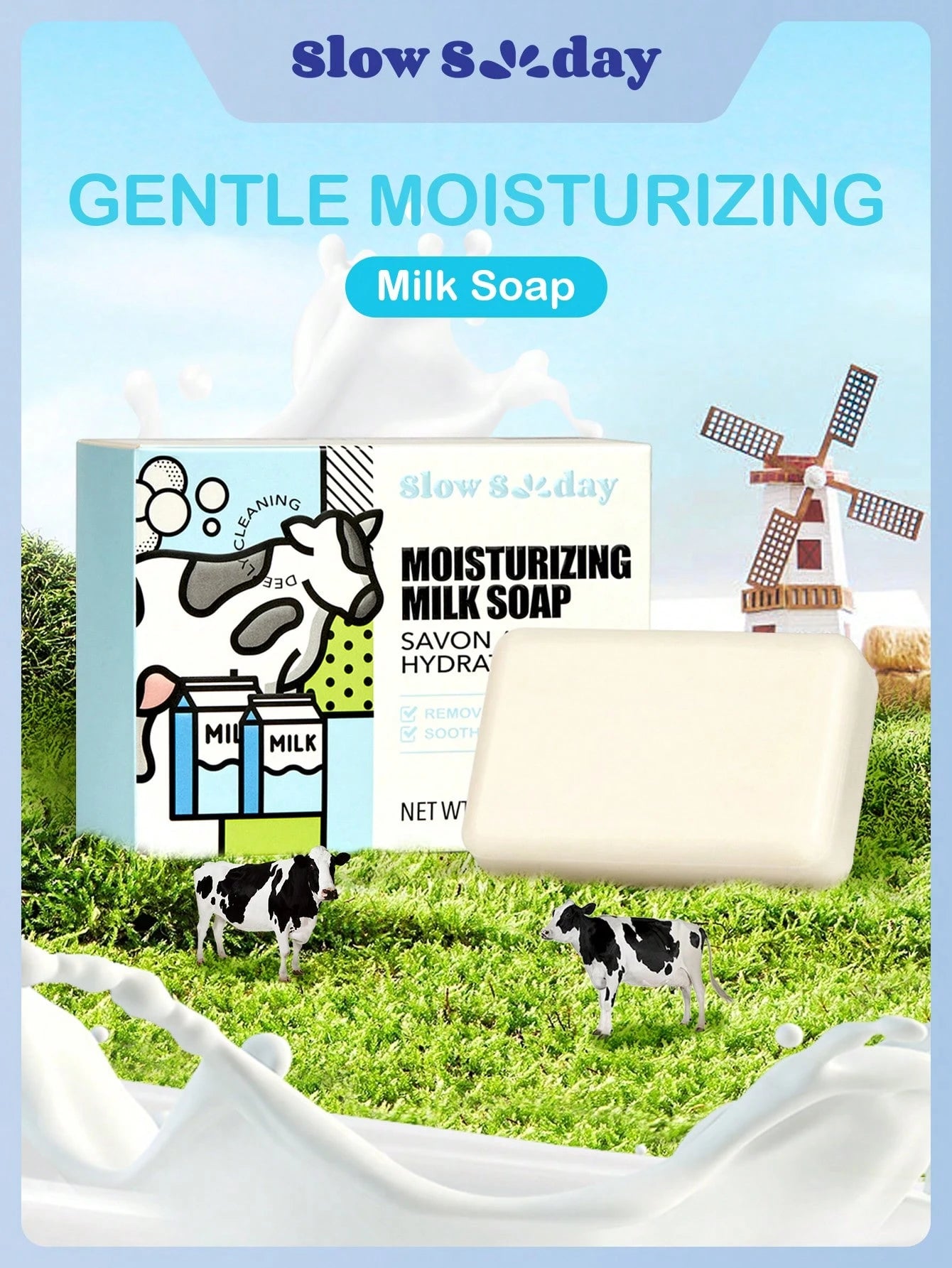 En Soie Mouton Lait Savon