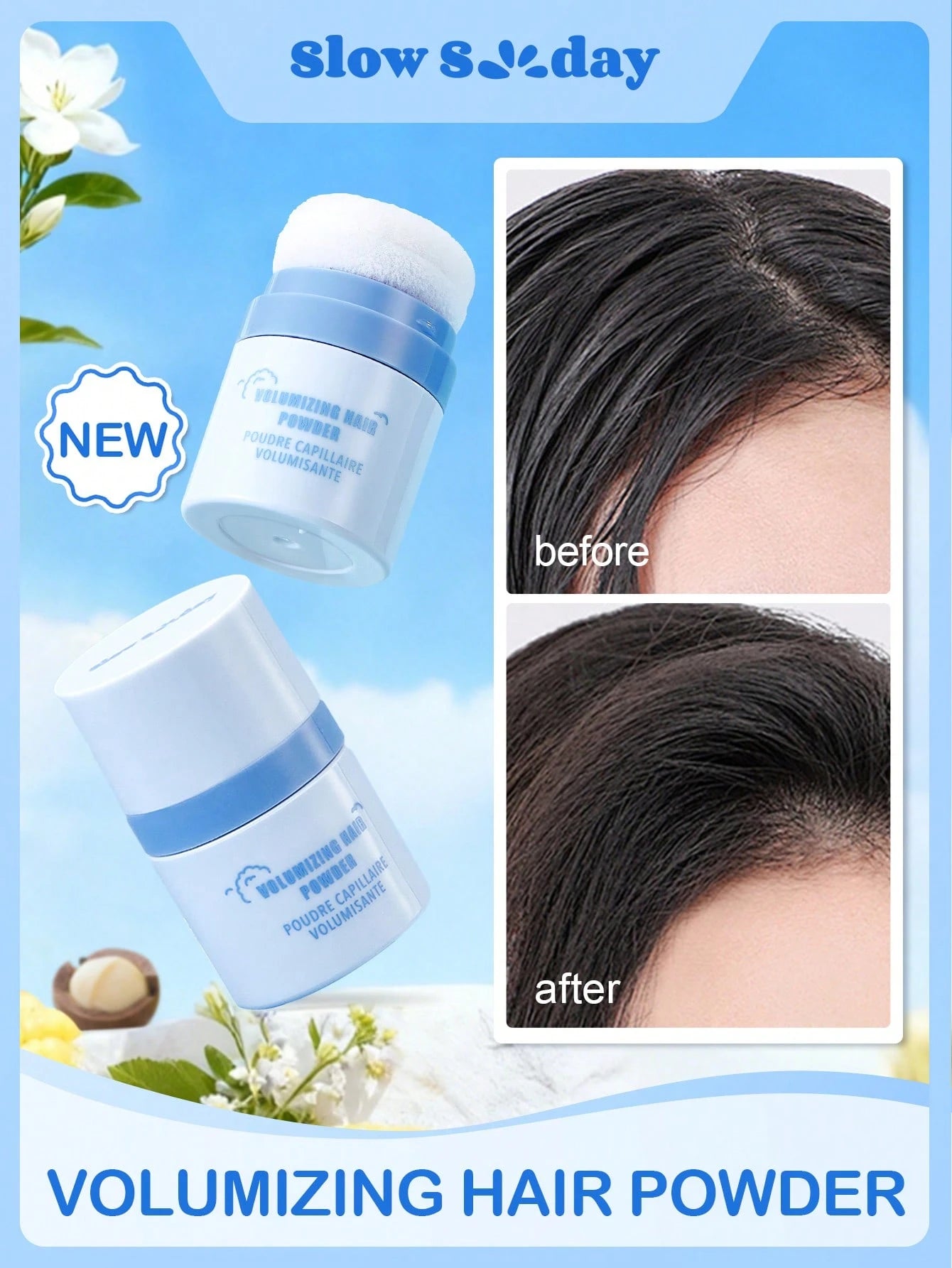 Poudre capillaire volumisante