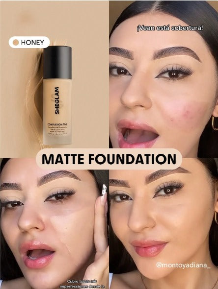 SHEGLAM Complexion Pro Long Lasting Breathable Matte Foundation
