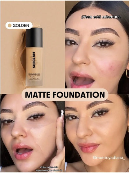 SHEGLAM Complexion Pro Long Lasting Breathable Matte Foundation