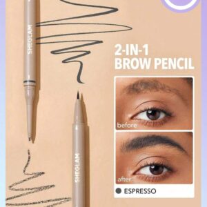 Améliorez vos sourcils sous tous les angles avec notre crayon à sourcils à double extrémité. L'une des extrémités est constituée d'un embout crème mat et résistant à l'eau, conçu très fin pour effectuer des lignes précises qui imitent vos poils naturels. L'autre extrémité offre un liquide luxueux qui résiste à l'eau, à la sueur et au sébum, et qui est infusé de plusieurs pigments pour une teinte bien équilibrée. Ce qui est encore plus magique ? Ce bébé est conçu pour tous les types de sourcils et toutes les couleurs de peau, car dans notre monde, tout le monde mérite des sourcils incroyables !