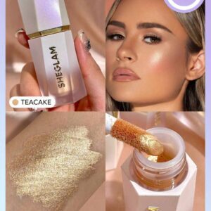 SHEGLAM Color Bloom Surligneur liquide-Tea Cake