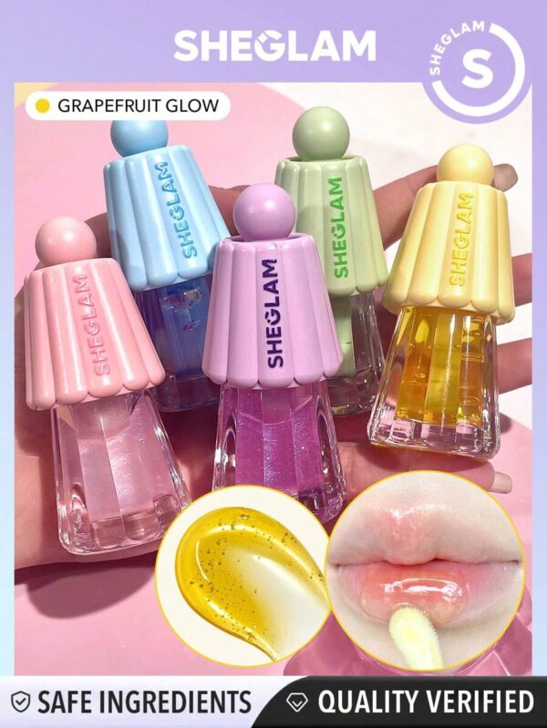 SHEGLAM Glosses Sans alcool Sans Cruauté Vegan Sans Gluten Sans Paraben Repulpant Recyclage Glossy