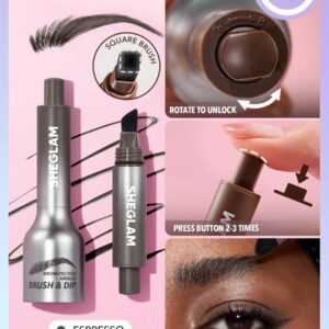 SHEGLAM Maquillage sourcils Vegan