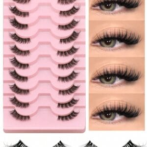10 PAIRES EYELASHES (sb2402271311622114)