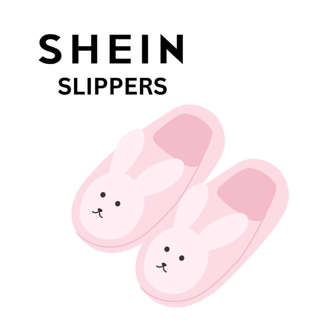 slippers shein -shein by elena - shein maroc original