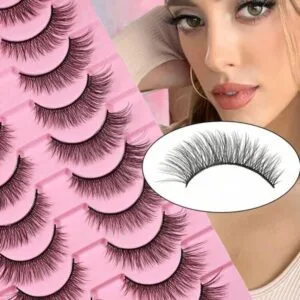 10 paires de cils